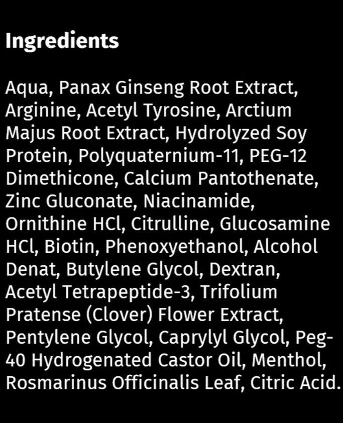Raise Hair Fall Control Tonic | Slow Down Hair Loss, Promote Hair Growth | Patented Formulas