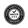 HACCP food safety system certified